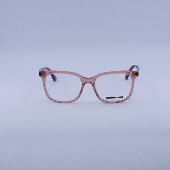 McQ by Alexander McQueen MQ0276O 003 Eyeglasses Pink 52mm Square Frame - Picture 4 of 10